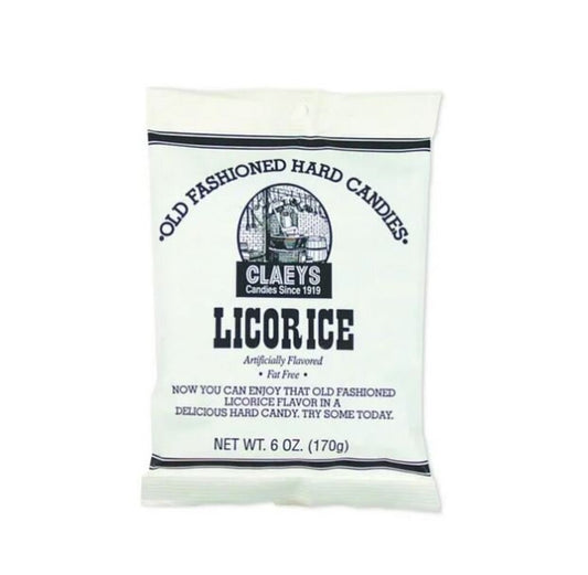 Sanded Licorice Drops 6oz