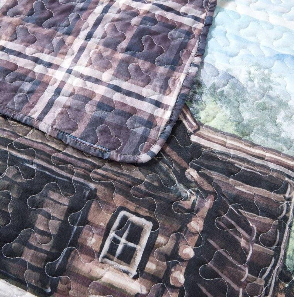 DQ23245K King Early Settlers Quilt Set