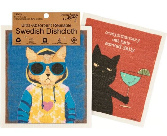 Swedish Cloth Set- Cats