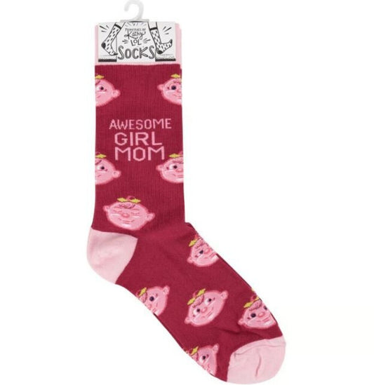 Socks- Awesome Girl Mom