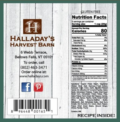 Halladay's Chicken Pot Pie