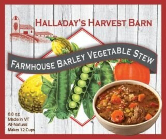 Halladay's Farmhouse Barley Vegetable Stew