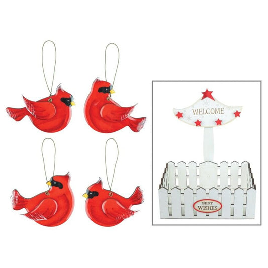 15153 Welcome Cardinal Orn (Assorted Selection)