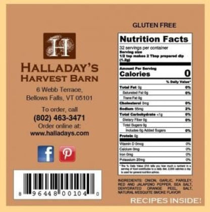 Halladay's Garlic Chipotle Hot Dip