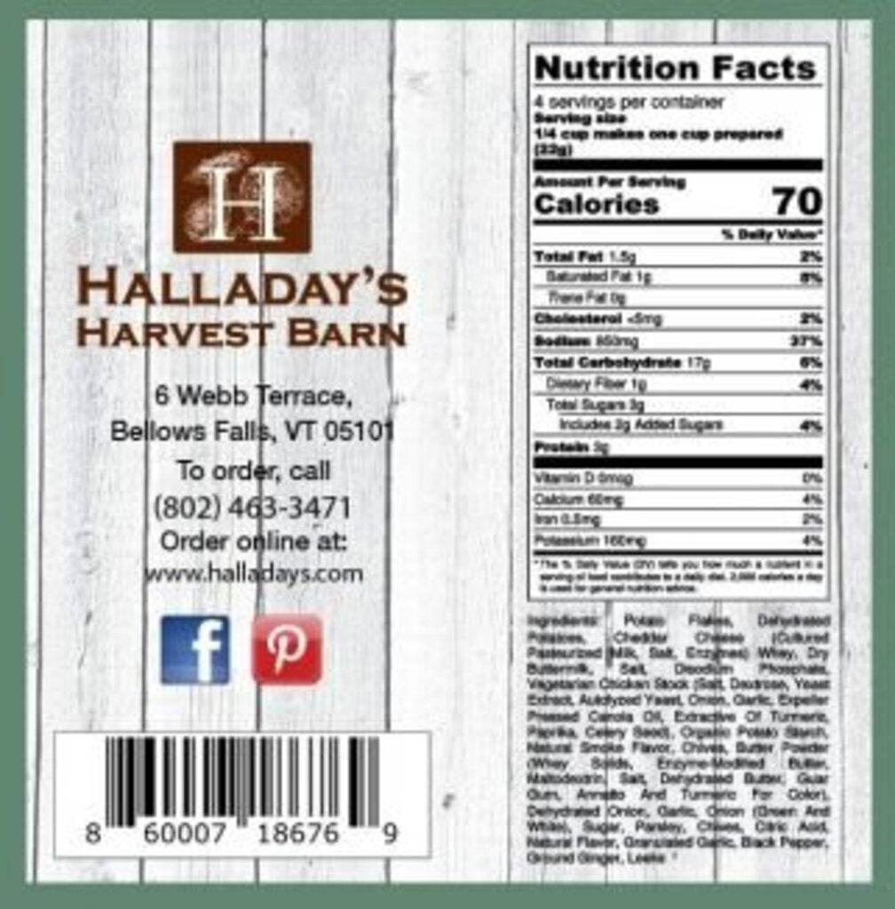 Halladay's Loaded Baked Potato Soup