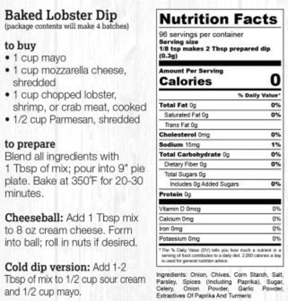 Halladay's New England Lobster Dip