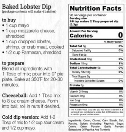 Halladay's New England Lobster Dip