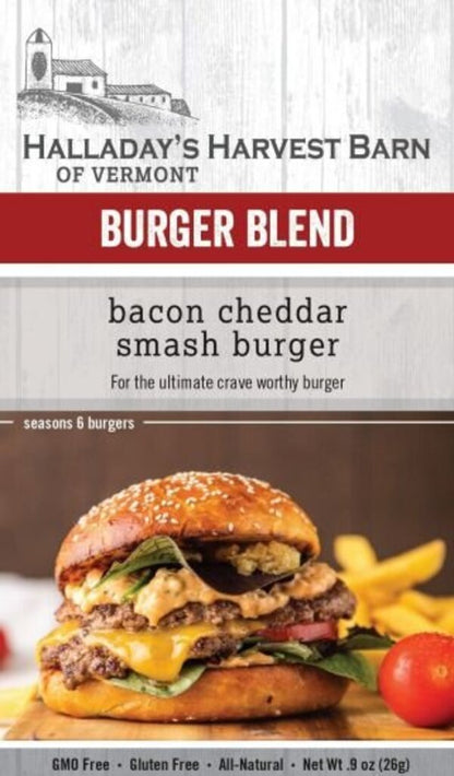 Halladay's Bacon Cheddar Smash Burger
