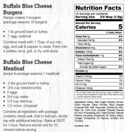 Halladay's Buffalo Blue Cheese Burger