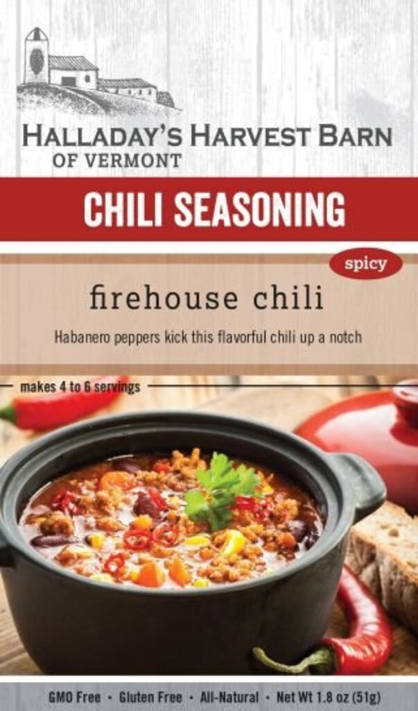 Halladay's Firehouse Chili Hot
