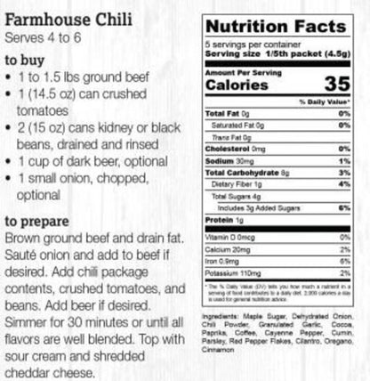 Halladay's Farmhouse Chili Mild