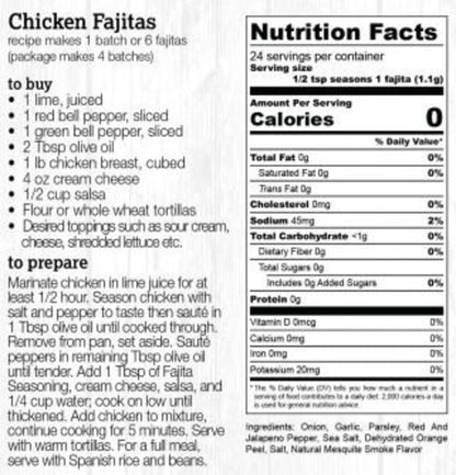 Halladay's Chicken Fajitas