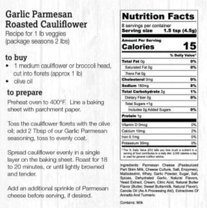 Garlic Parmesan Veggie