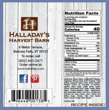 Halladay's Potato Cheddar Chive