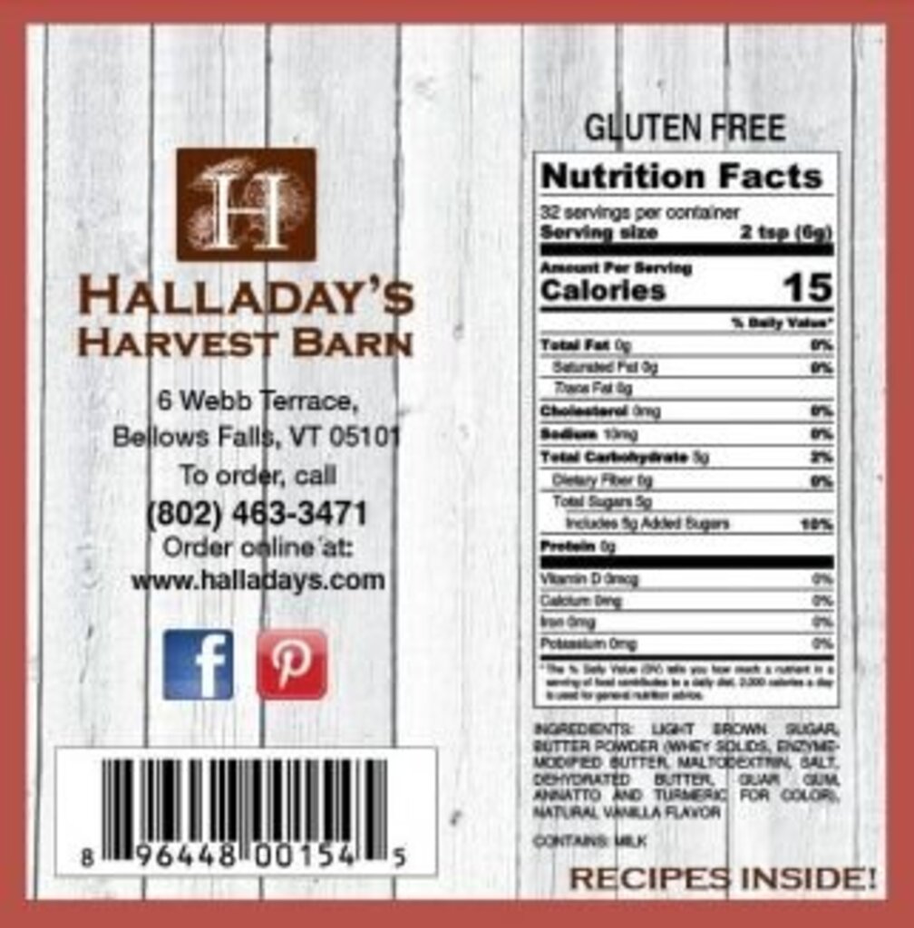 Halladay's Caramel Apple Dip