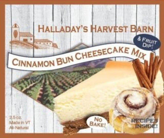 Halladay's Cinnamon Bun Cheesecake
