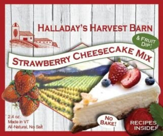 Halladay's Strawberry Cheesecake