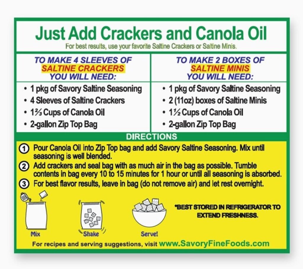 Party Cracker Seasoning - Sour Cream & Onion