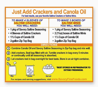 Party Cracker Seasoning - Sweet BBQ