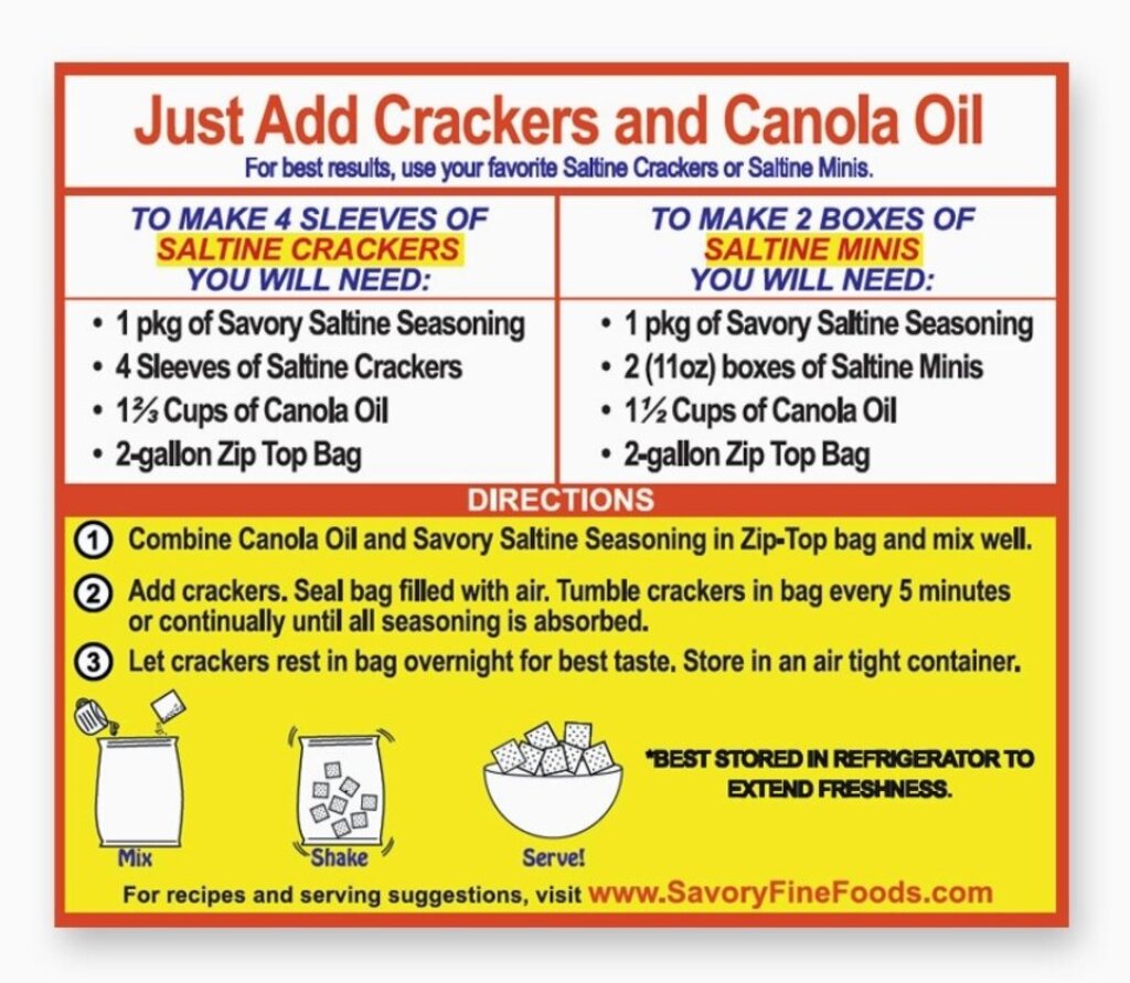 Party Cracker Seasoning - Flaming Queso