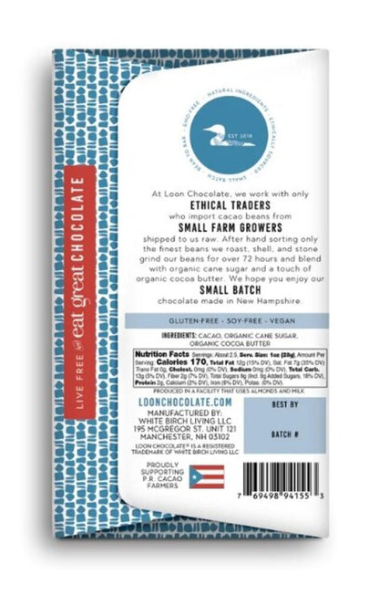 Loon Puerto Rico Dark Chocolate