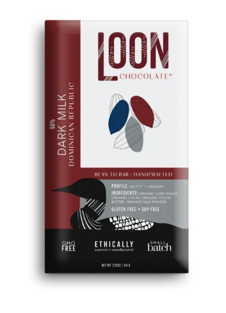 Loon Chocolate 50% Dark Milk
