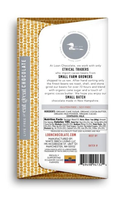 Loon Milk Chocolate 40% Ecuador