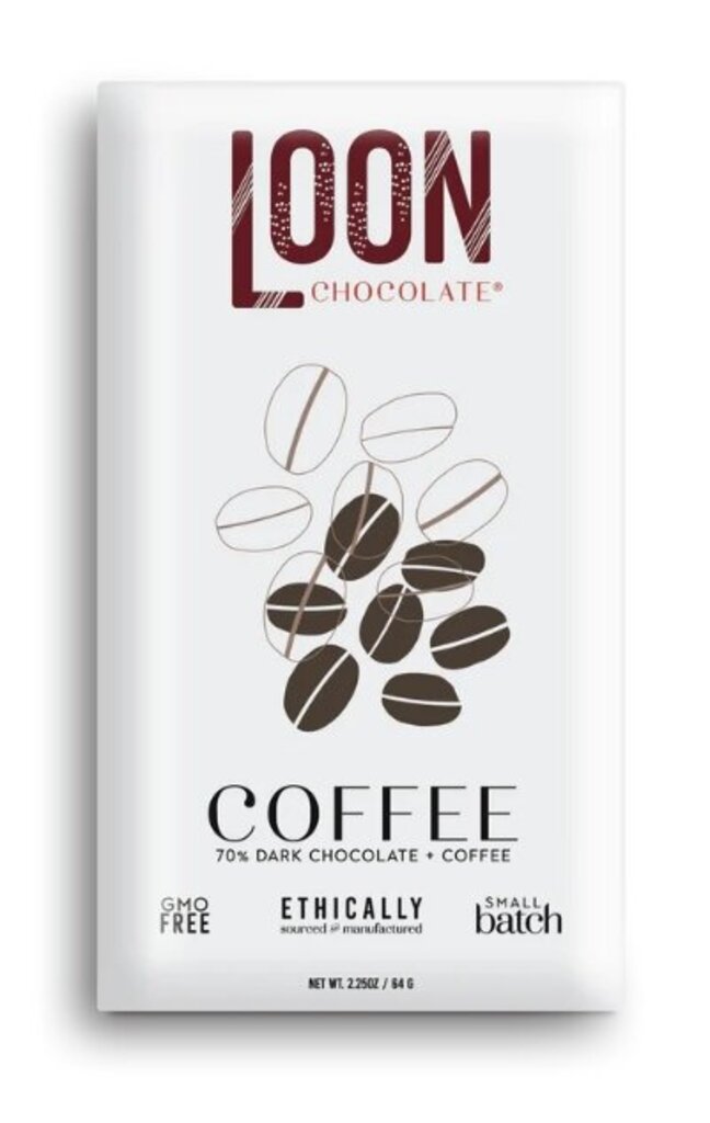 Loon Coffee Dark 70% Dark Chocolate