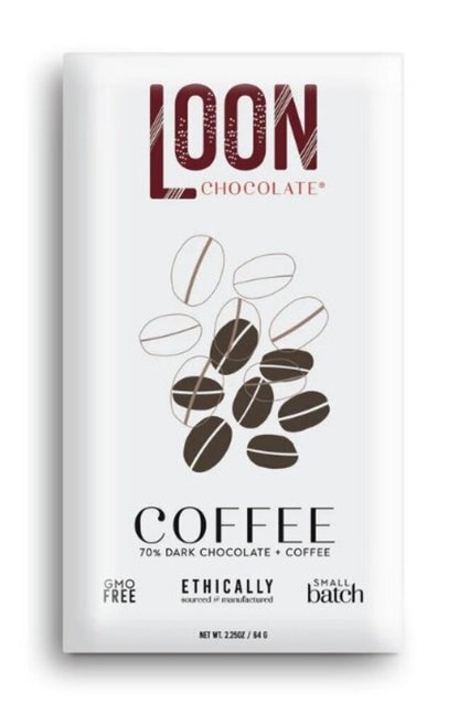 Loon Coffee Dark 70% Dark Chocolate