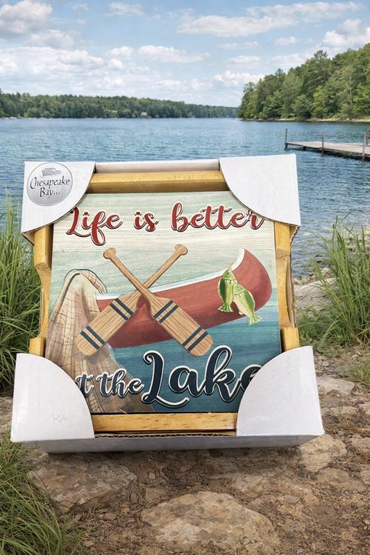 72966 4PC Better/Lake Coaster Set