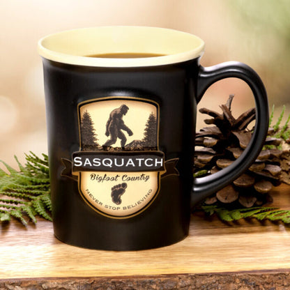 Bigfoot Emblem Mug