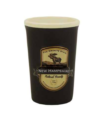NH Emblem Shot Glass