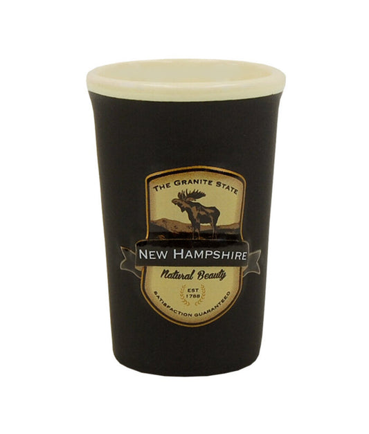NH Emblem Shot Glass