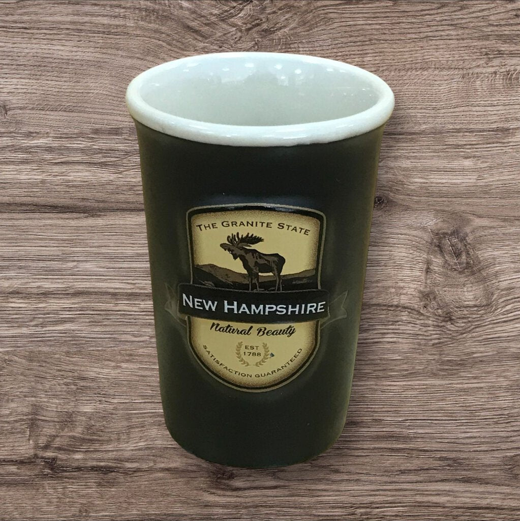 NH Emblem Shot Glass
