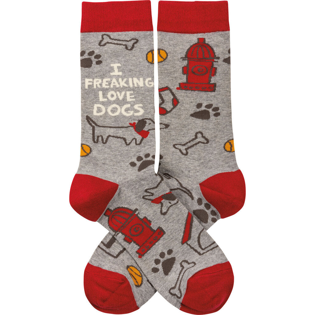 Socks- Freaking Love Dogs