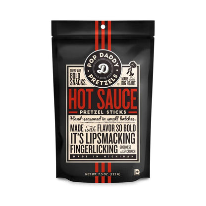 Pop Daddy Hot Sauce Pretzels