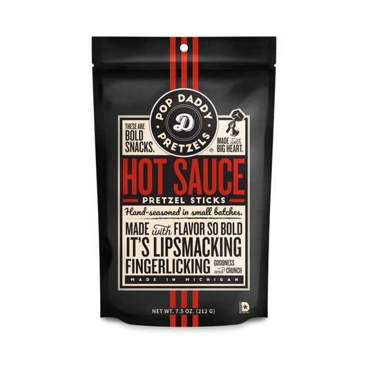 Pop Daddy Hot Sauce Pretzels