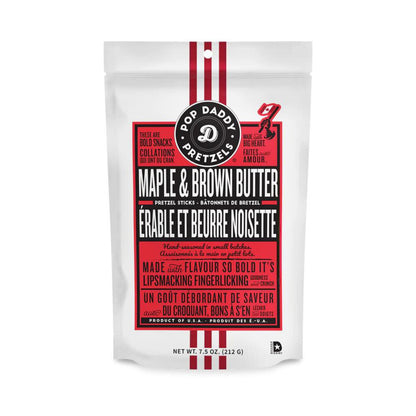 Pop Daddy Maple Brown Butter Pretzels