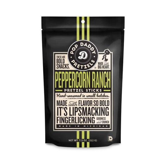 Pop Daddy Peppercorn Ranch Pretzels