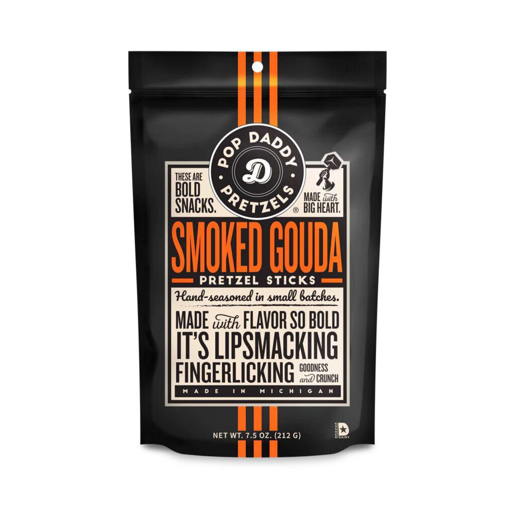 Pop Daddy Smoked Gouda Pretzels