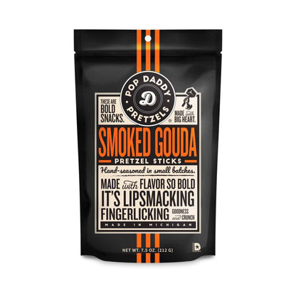 Pop Daddy Smoked Gouda Pretzels