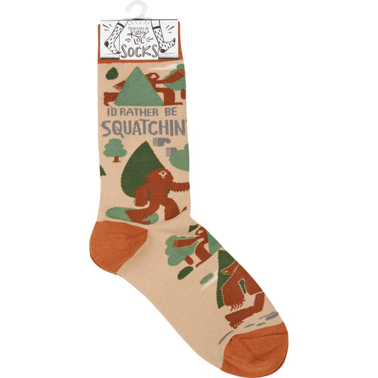Socks- Rather Be Squatchin'