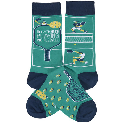 Socks- Playing Pickleball
