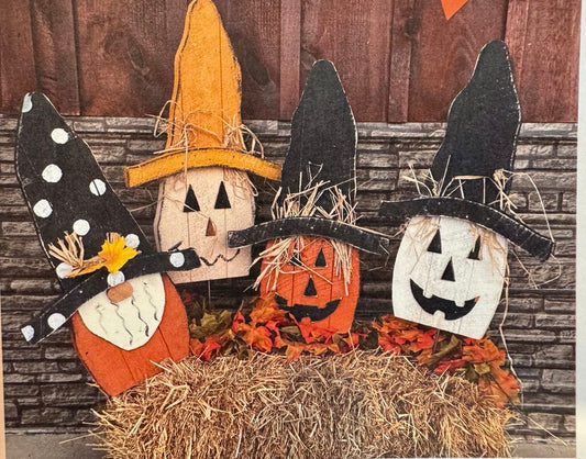 28" Fall Characters on Metal Rods