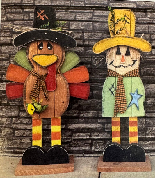 36" Legged Scarecrow or Turkey