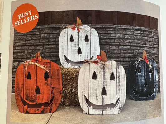 Large Round Jack-O-Lantern (Item 8036)