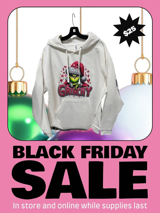 Black Friday Grinch Hoodie SALE